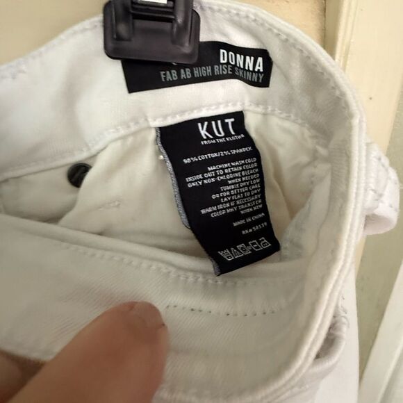 Kut from the Kloth White Skinny Jeans - Picture 5 of 8